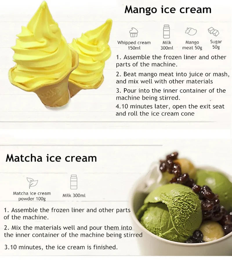 Automatic Home Ice Cream Maker