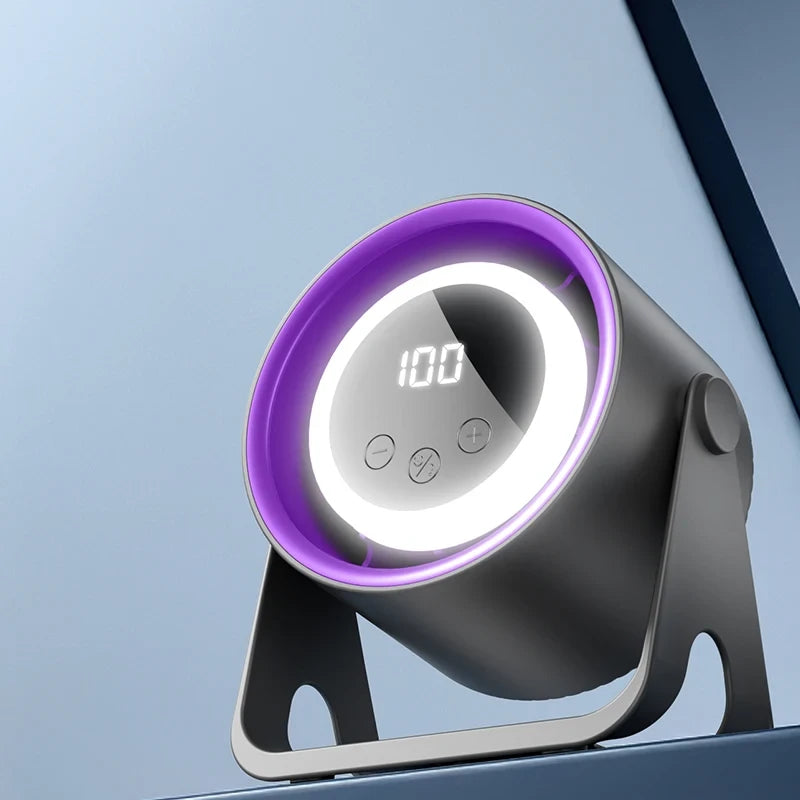 Portable Desktop LCD Cooling Fan
