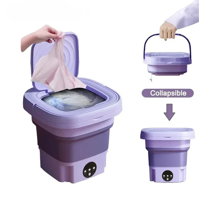 Portable Foldable Mini Washing Machine