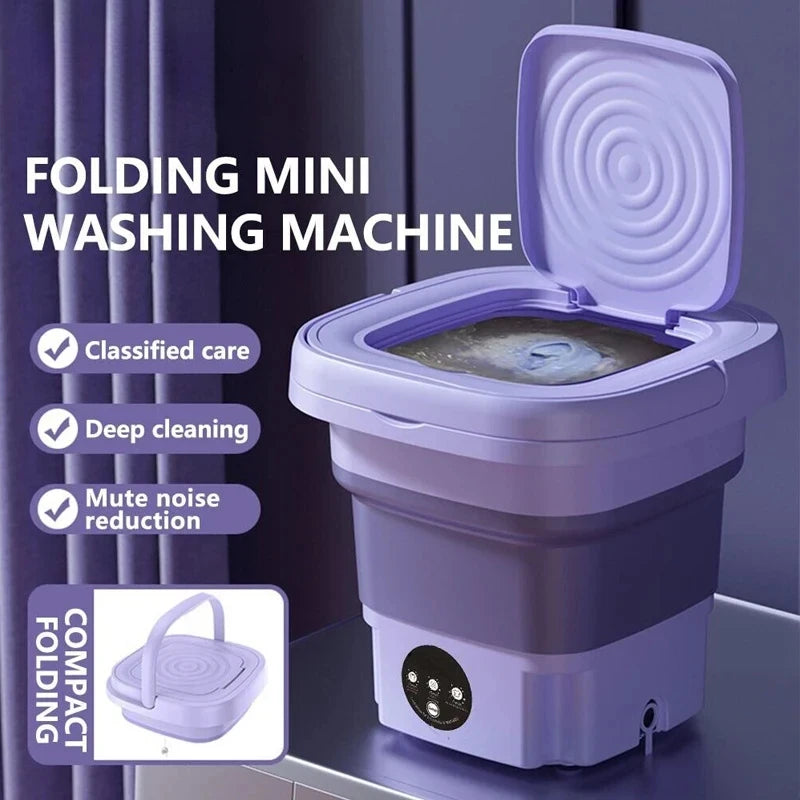 Portable Foldable Mini Washing Machine