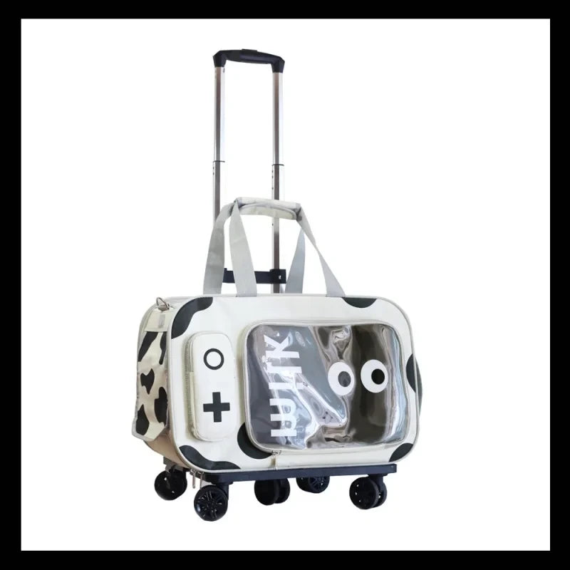 Portable Pet Trolley Case