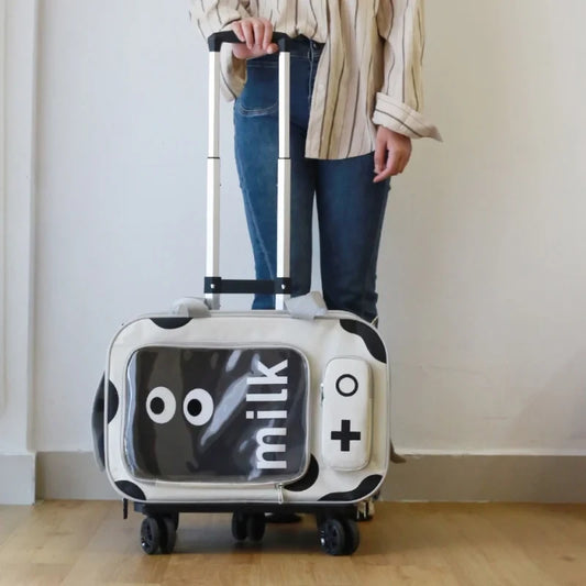 Portable Pet Trolley Case