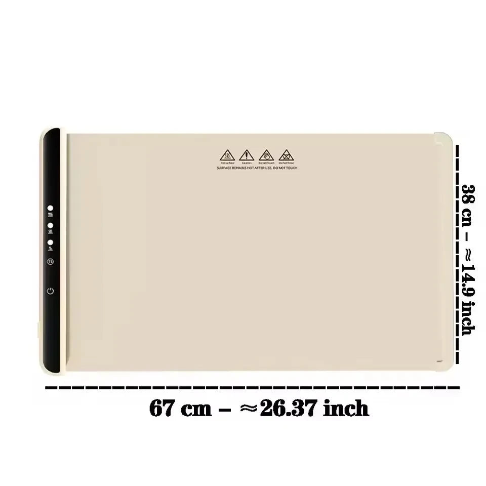 Foldable Electric Food Warming Mat