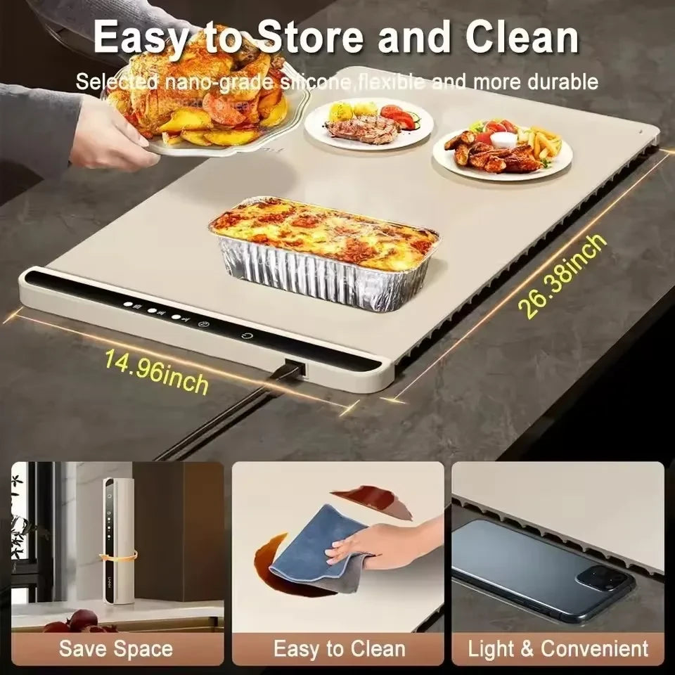Foldable Electric Food Warming Mat