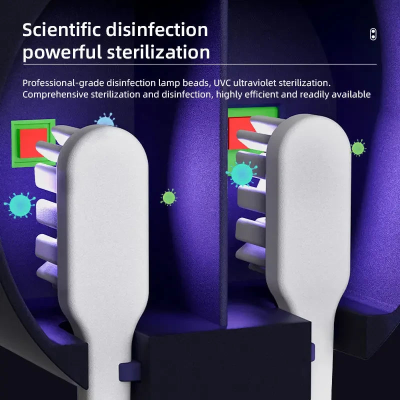 Portable Rechargeable UV Toothbrush Sterilizer