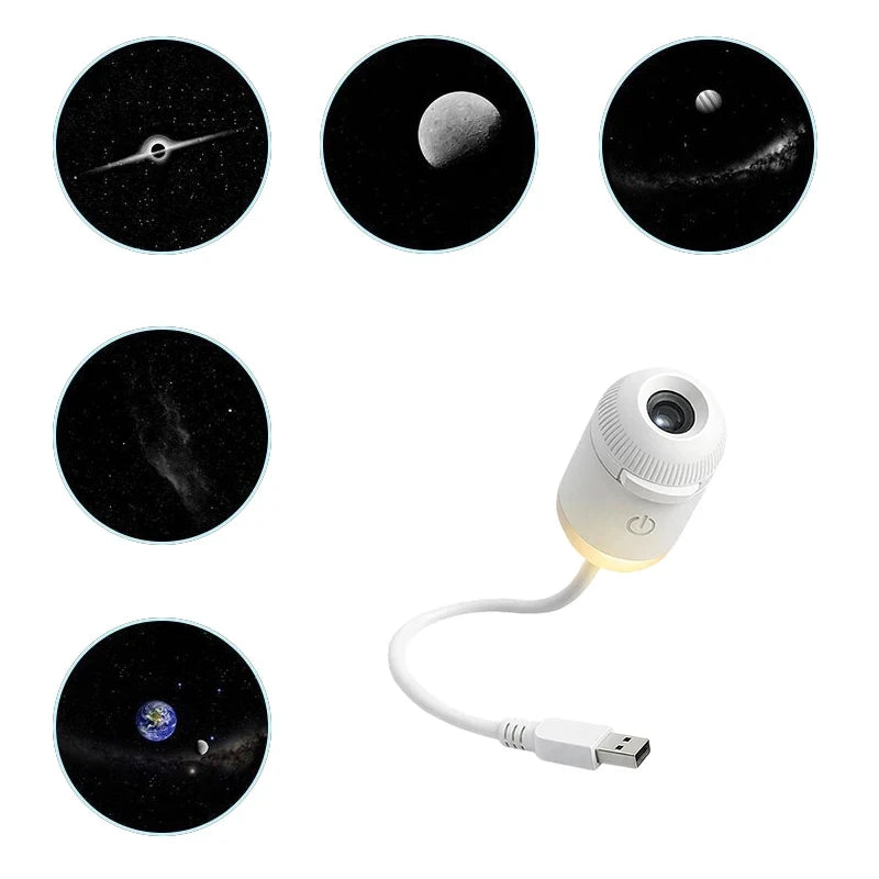 Starry Sky Galaxy Projector Night Light