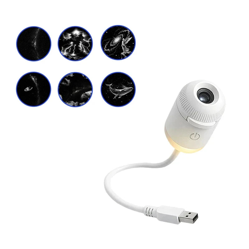 Starry Sky Galaxy Projector Night Light