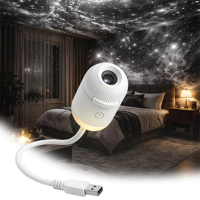 Starry Sky Galaxy Projector Night Light