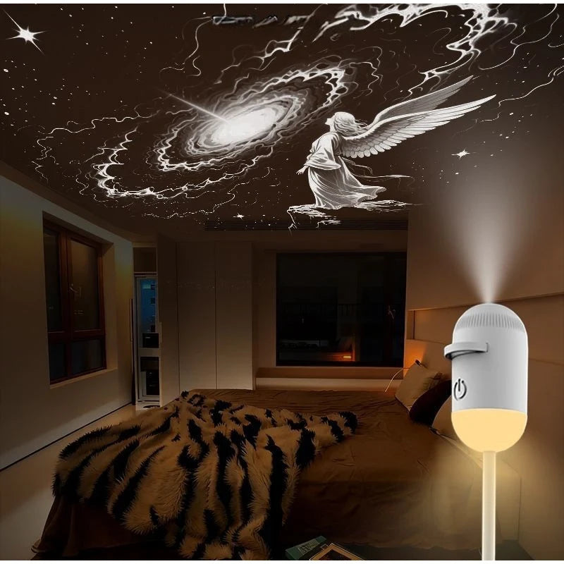 Starry Sky Galaxy Projector Night Light