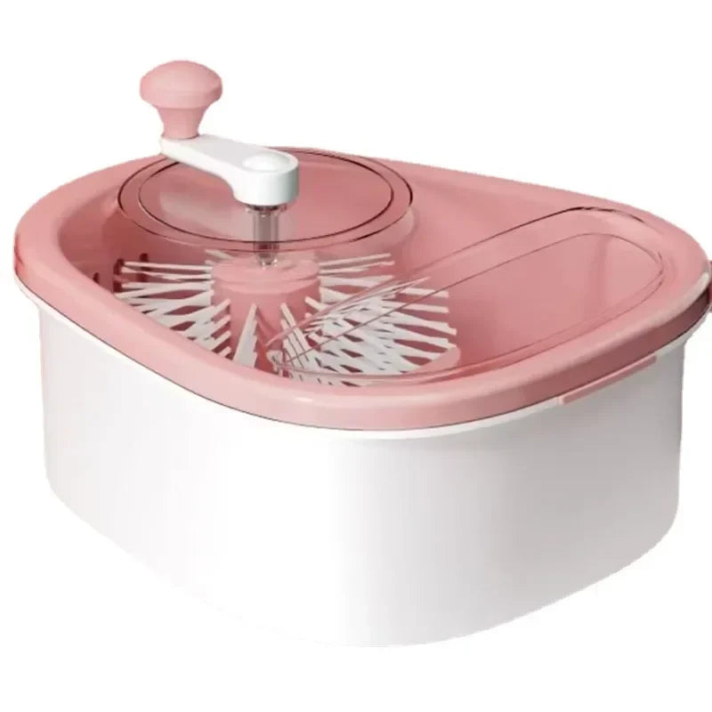 Rotating Vegetable Washing Bowl