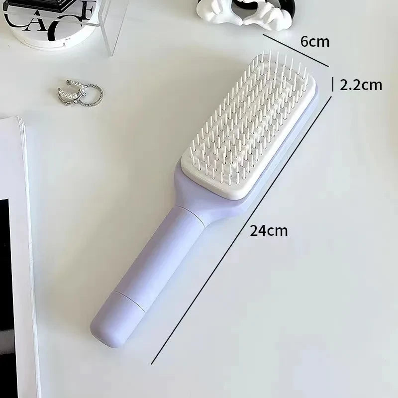 Self-Cleaning Airbag Scalp Massage Comb