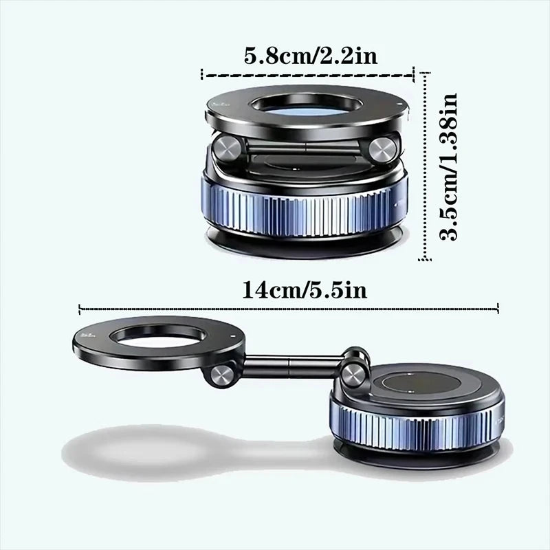 Magnetic Foldable Car Phone Mount