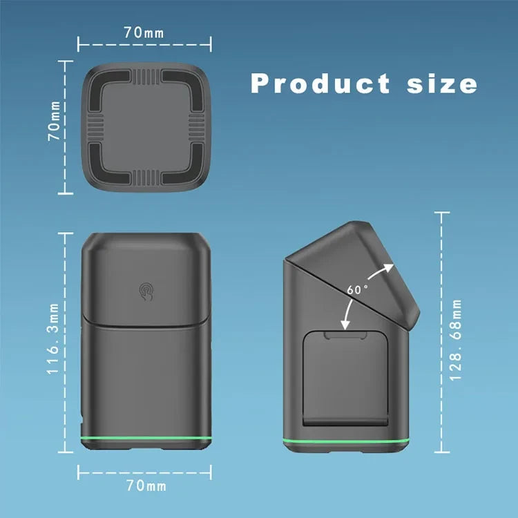 Magnetic 3-in-1 Charging Cube