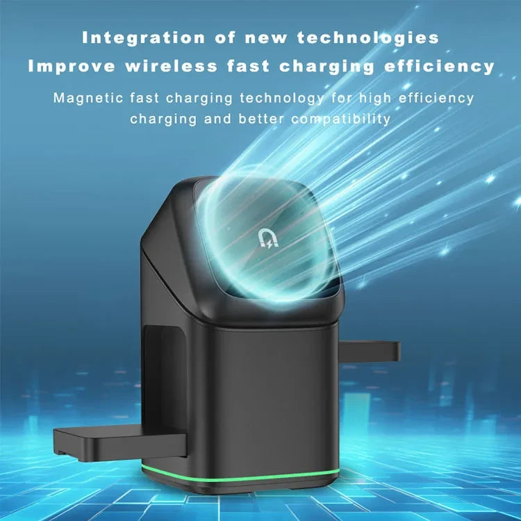 Magnetic 3-in-1 Charging Cube