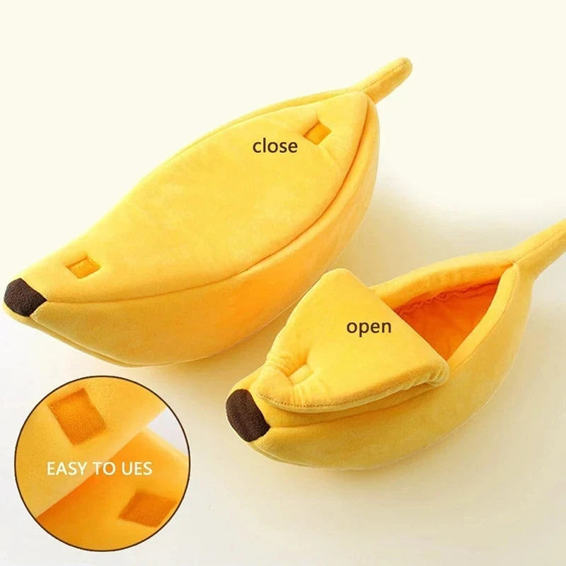 Banana Shaped Pet Bed