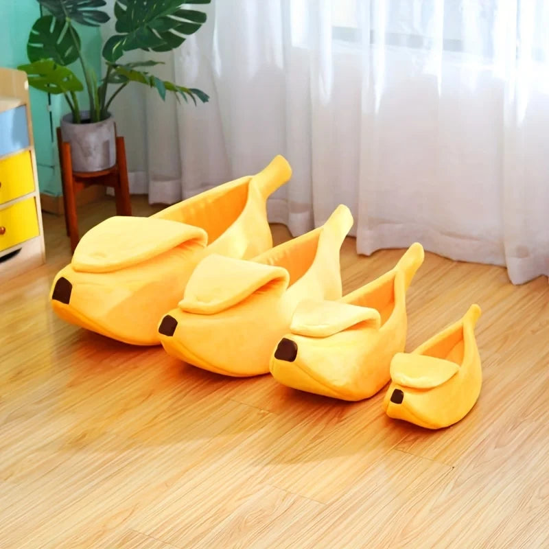 Banana Shaped Pet Bed