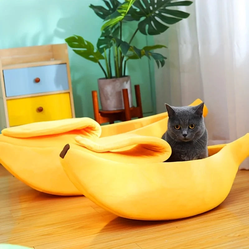 Banana Shaped Pet Bed