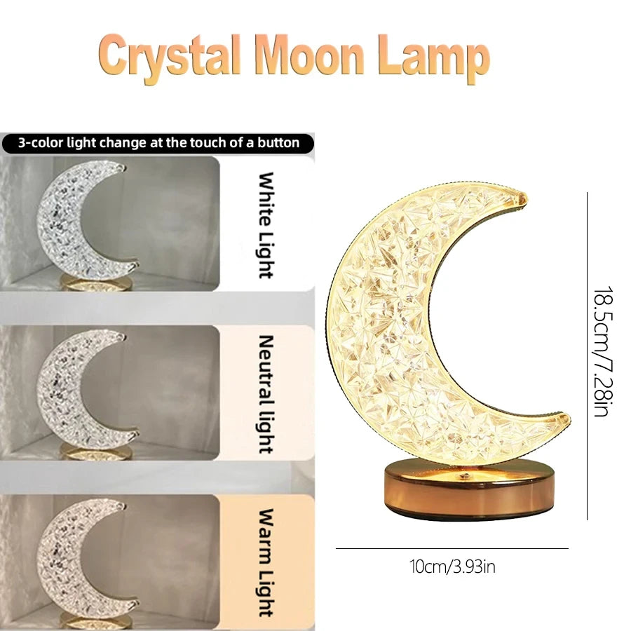 Dimmable Moving Sand Table Lamp