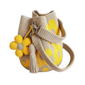 Bohemian Crochet Floral Tote