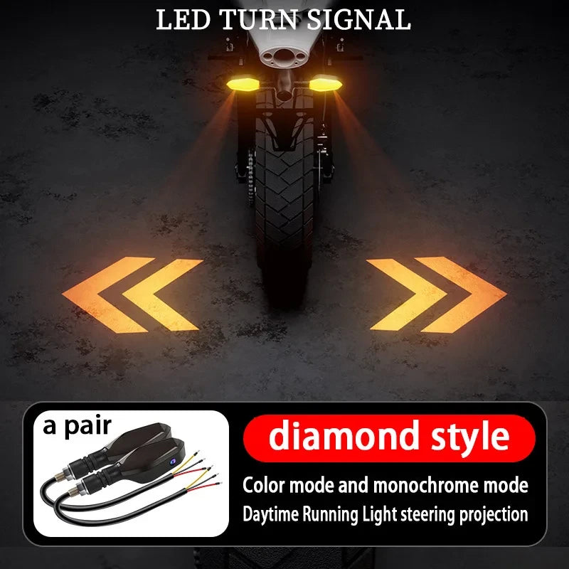 Projection Motorcycle Turn Signals