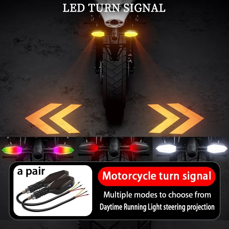 Projection Motorcycle Turn Signals