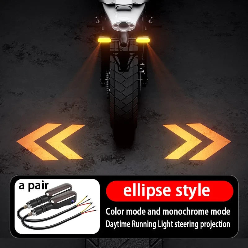 Projection Motorcycle Turn Signals