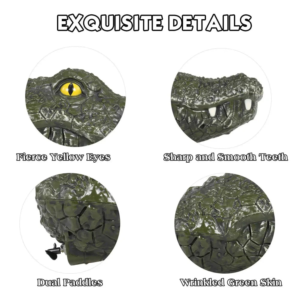 Remote Control Crocodile Pool Decoy