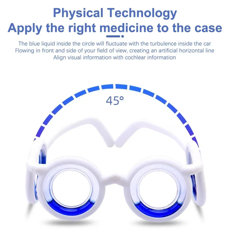 Liquid Motion Sickness Glasses