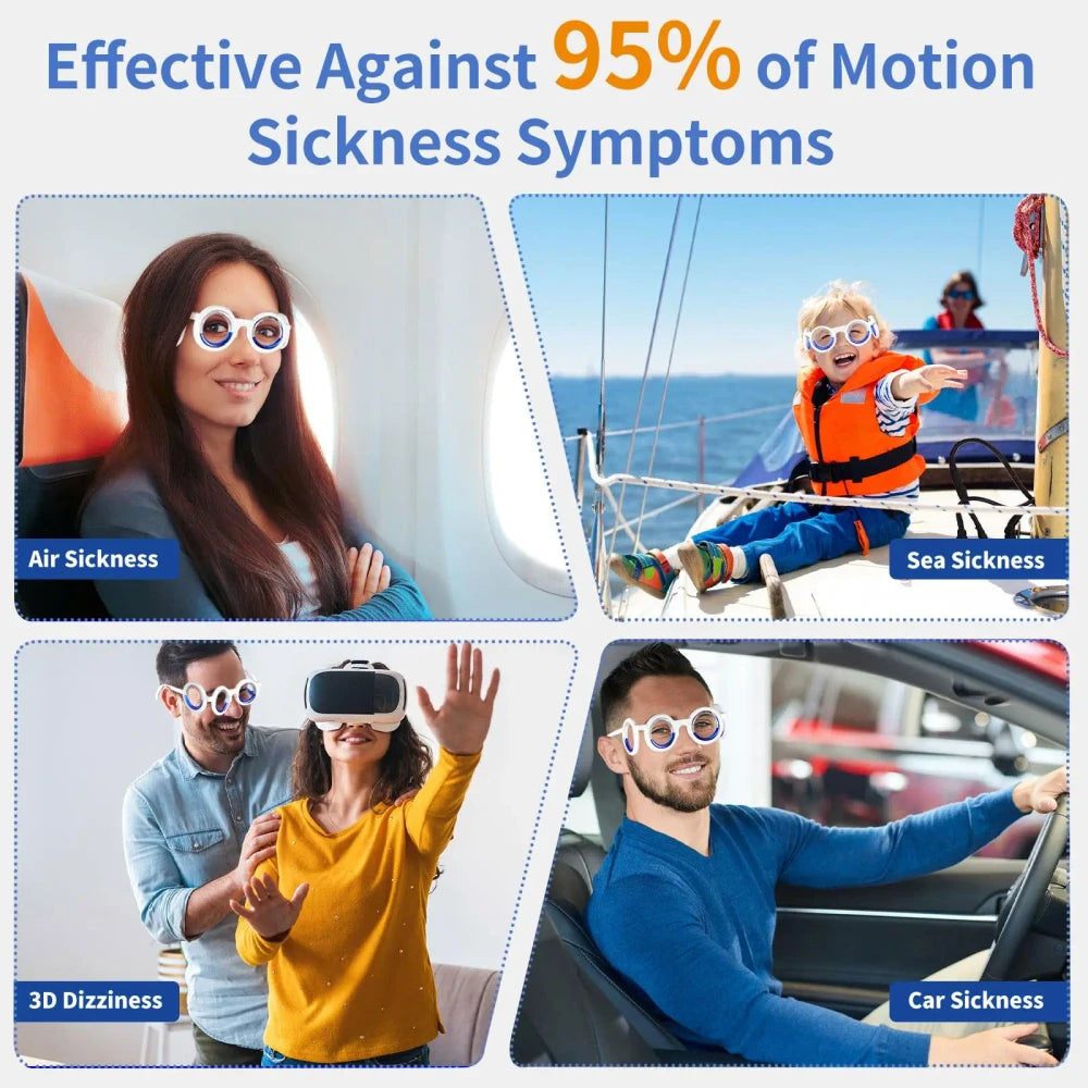 Liquid Motion Sickness Glasses