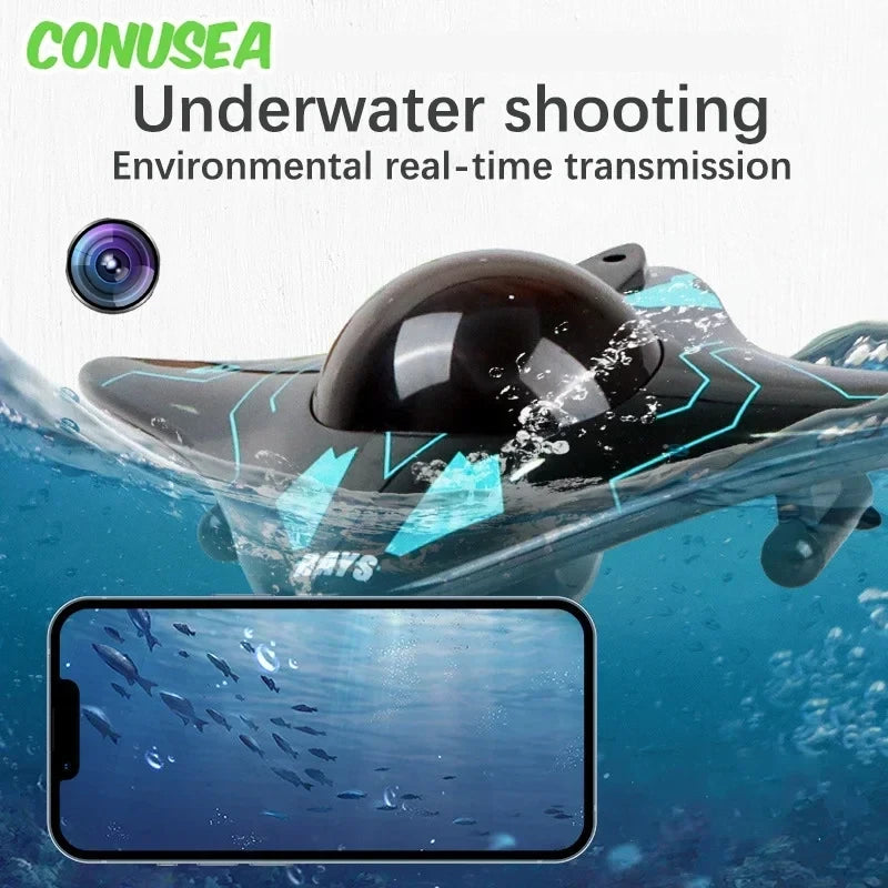 RC Submarine Camera Boat
