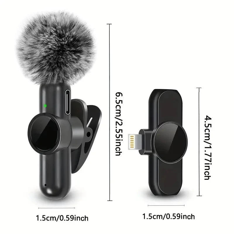 Wireless Lavalier Mobile Microphone