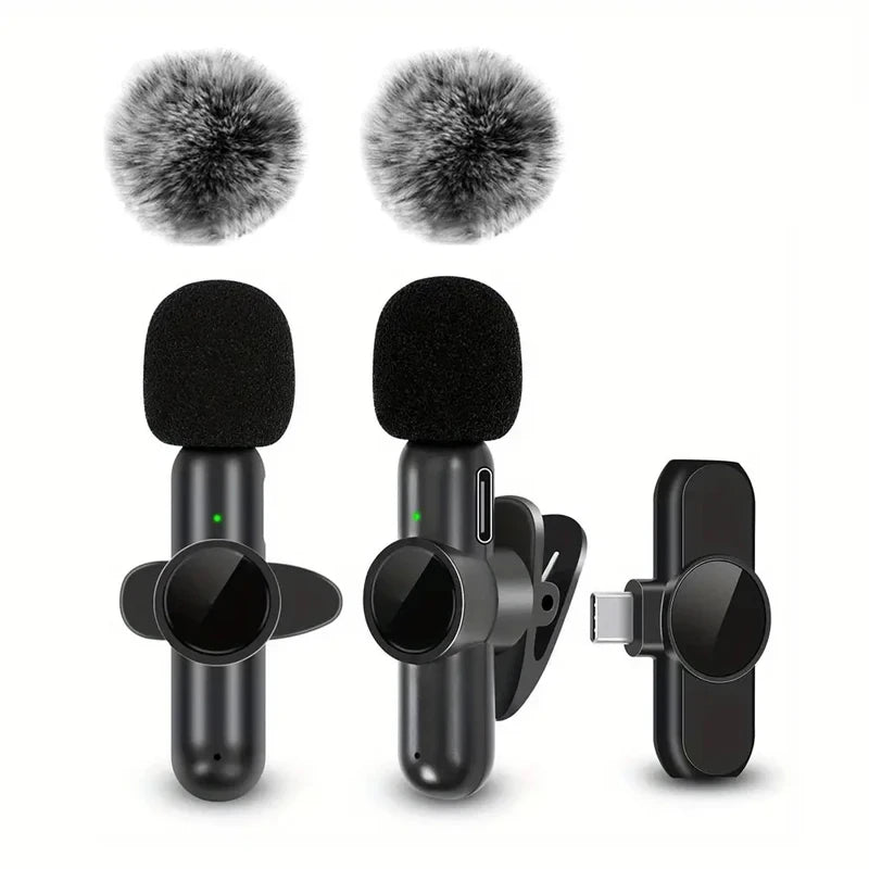 Wireless Lavalier Mobile Microphone