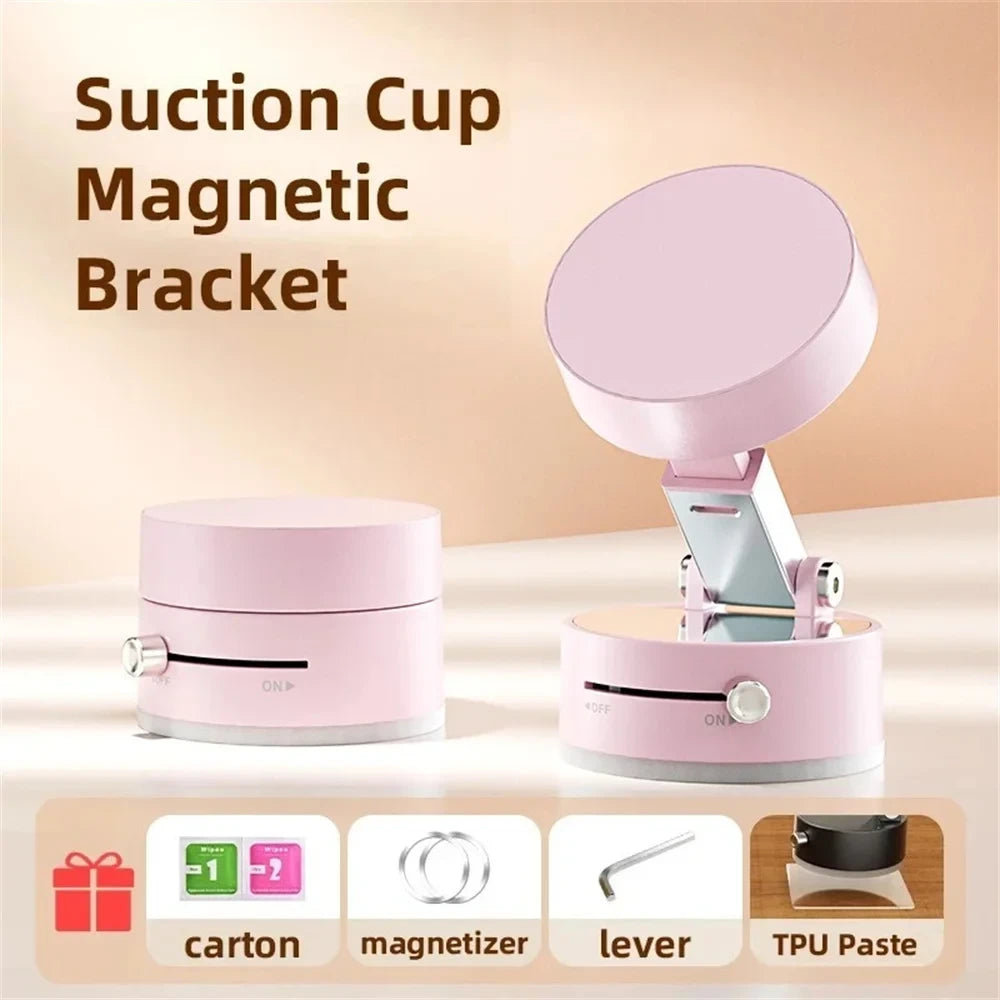 Foldable Magnetic Phone Suction Stand