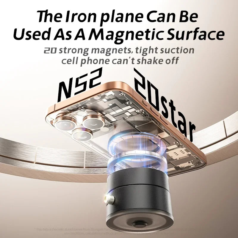 Foldable Magnetic Phone Suction Stand