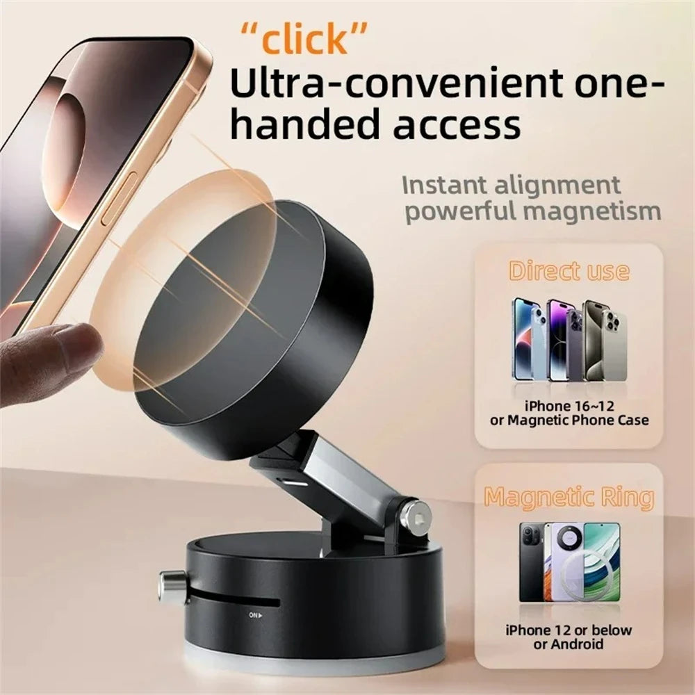 Foldable Magnetic Phone Suction Stand